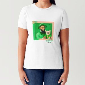 "St. Patrick's Day Duo Tee: Man and His Lucky Pup 🍀